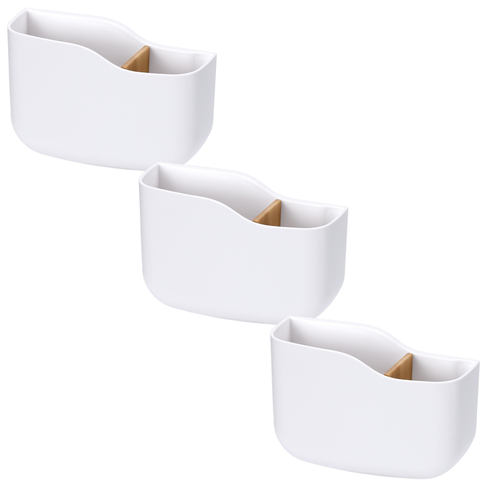 Food Storage With Dividers - 3Pcs Remote Control Holder Wall Mount