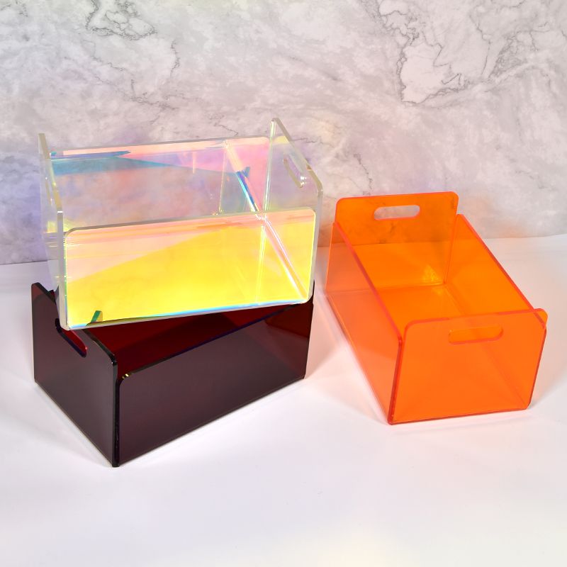 Food Storage In Cabinets - Clear Acrylic Storage Bins for Bathroom