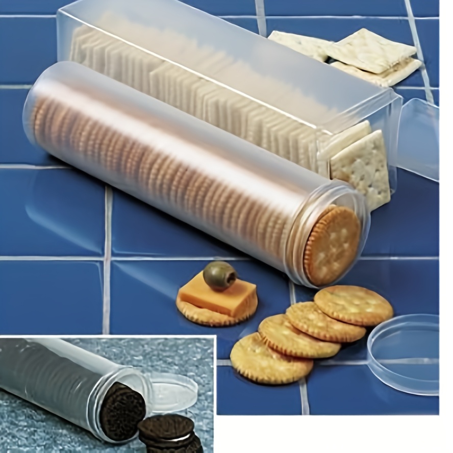 Food Storage With Dividers - Clear Rectangular Sealed Food Storage Container