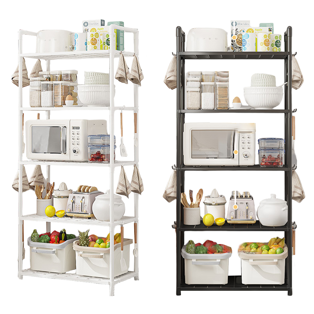 Food Storage Box Large - Storage Shelves 5 Tier Shelf Organizer