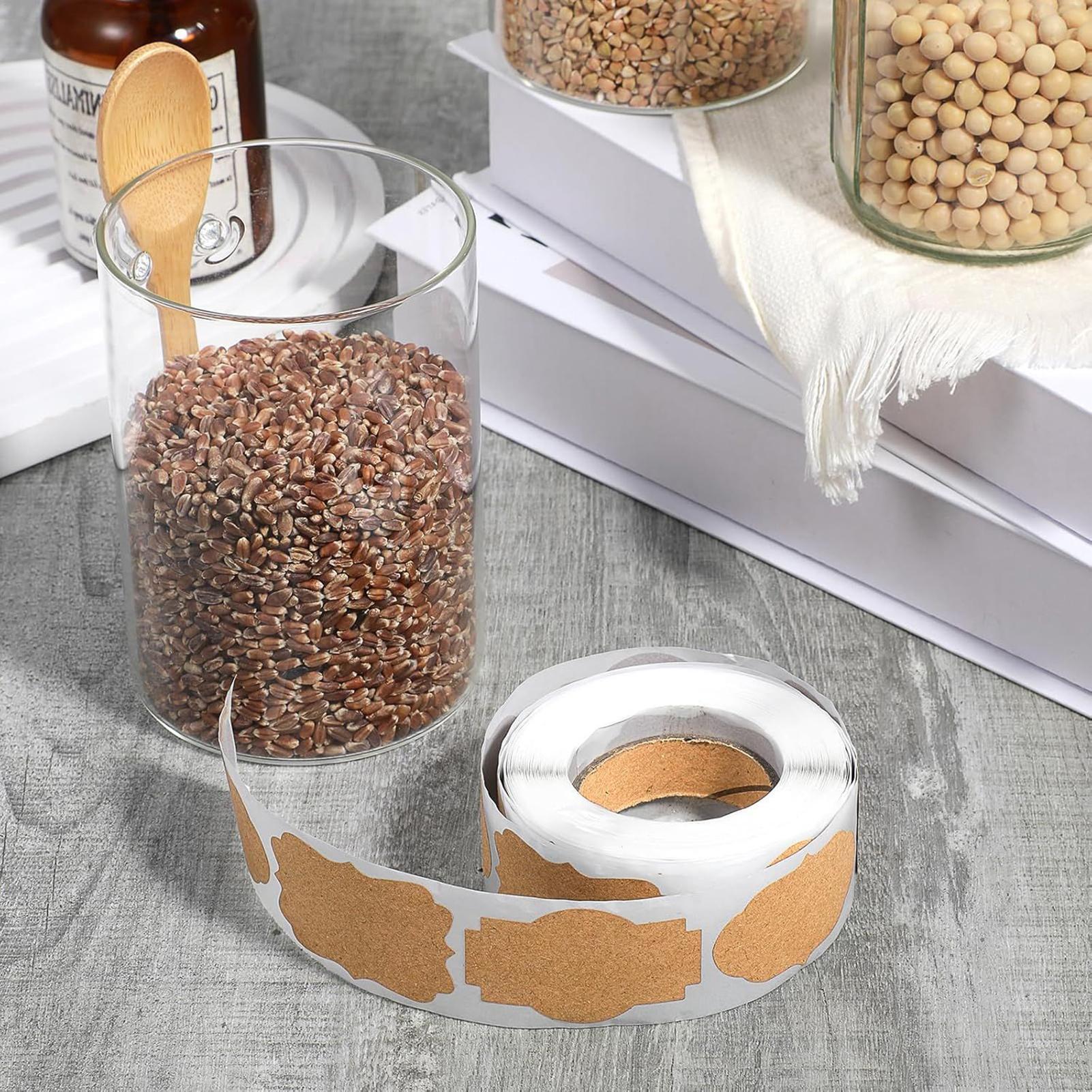 Craft Labels 300 Piece Writabl - Food Storage Name 评论和价格