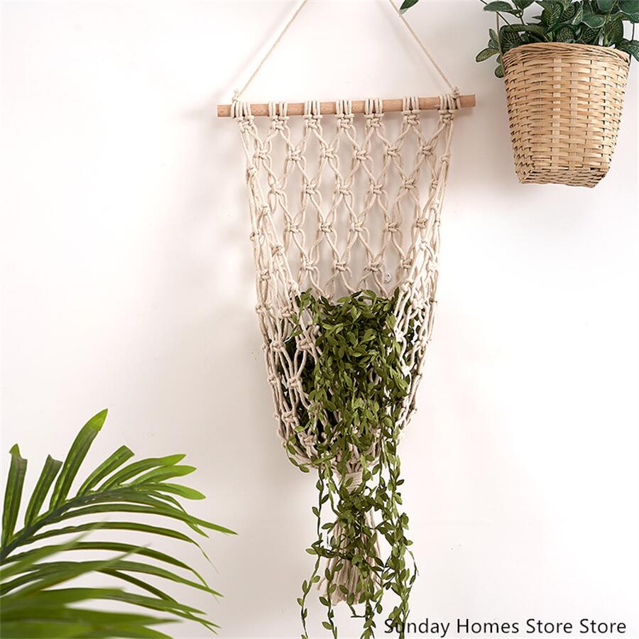 Macrame  Fruit  Storage Basket - Food Storage In Cabinets 评论和价格