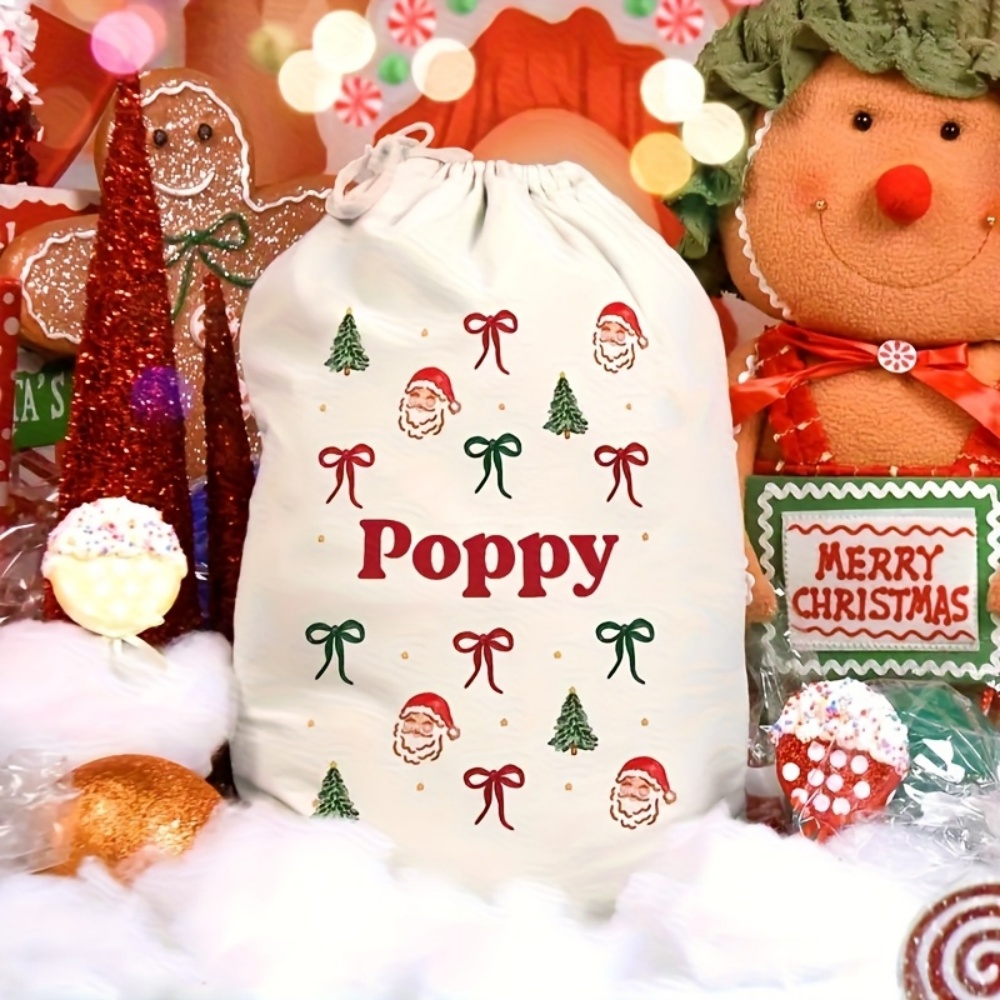 Personalised Simple Santa & Ch - Food Storage Name 评论和价格