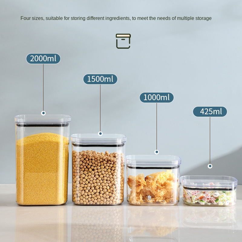 Sealed Jar Kitchen Cabinet Org - Food Storage In Cabinets 评论和价格
