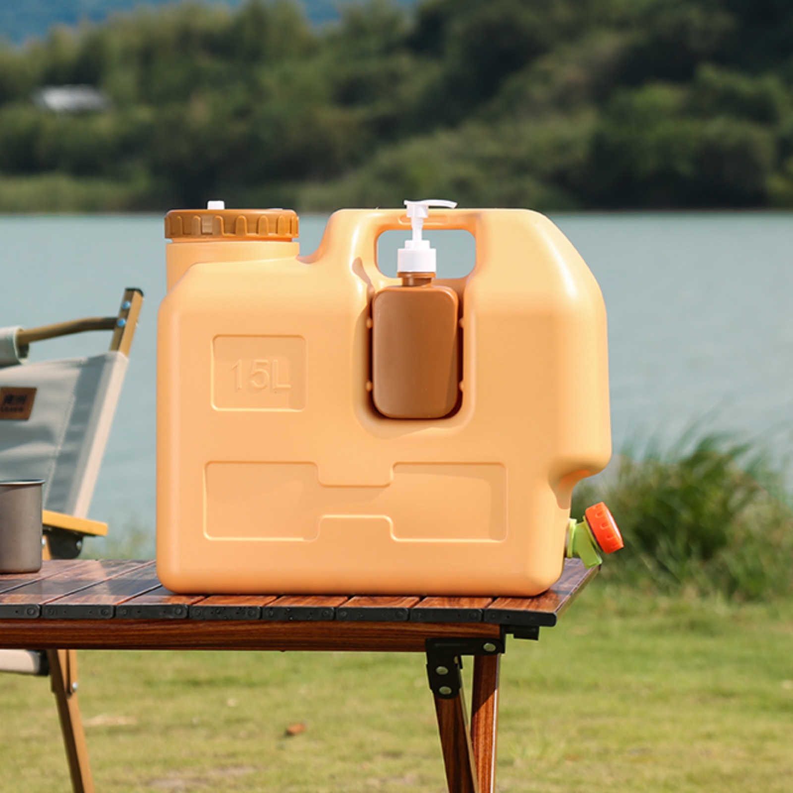 15L Water Container with Spigo - Food Storage Emergency 评论和价格