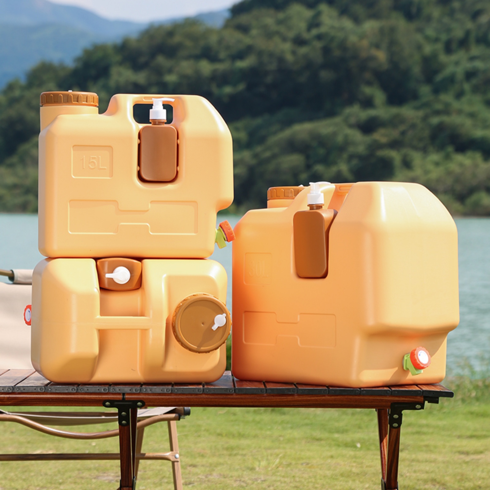 15L Water Container with Spigo - Food Storage Emergency 评论和价格