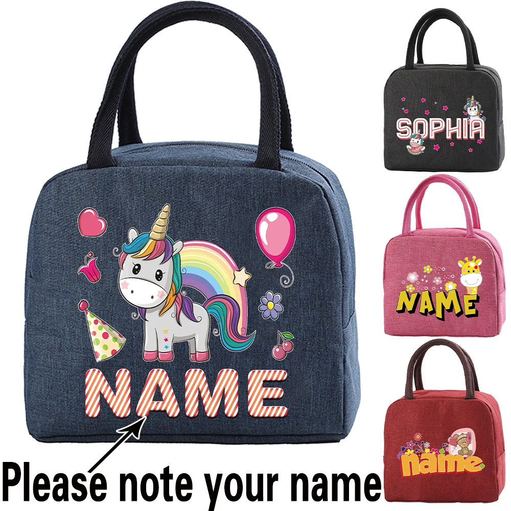 Customize Any Name Lunch Bags  - Food Storage Name 评论和价格