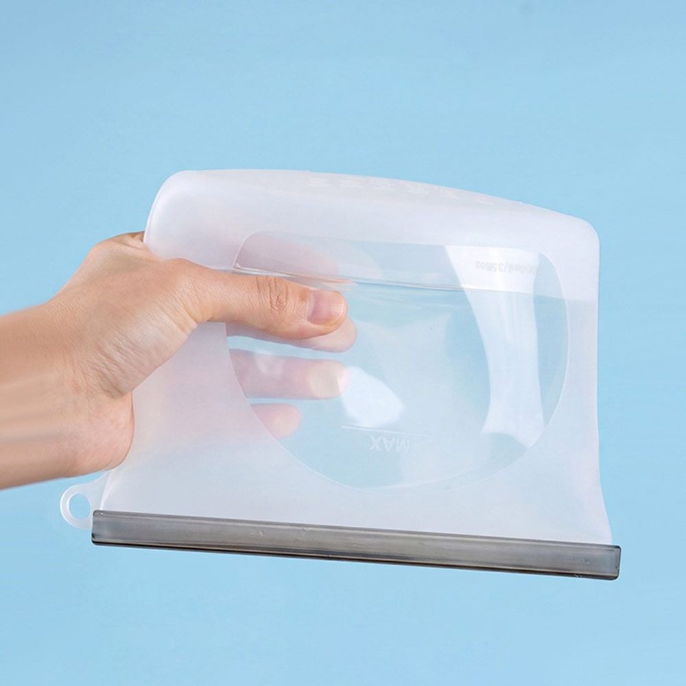 Silicone Food Preservation Bag - Food Storage Zipper Bags 评论和价格