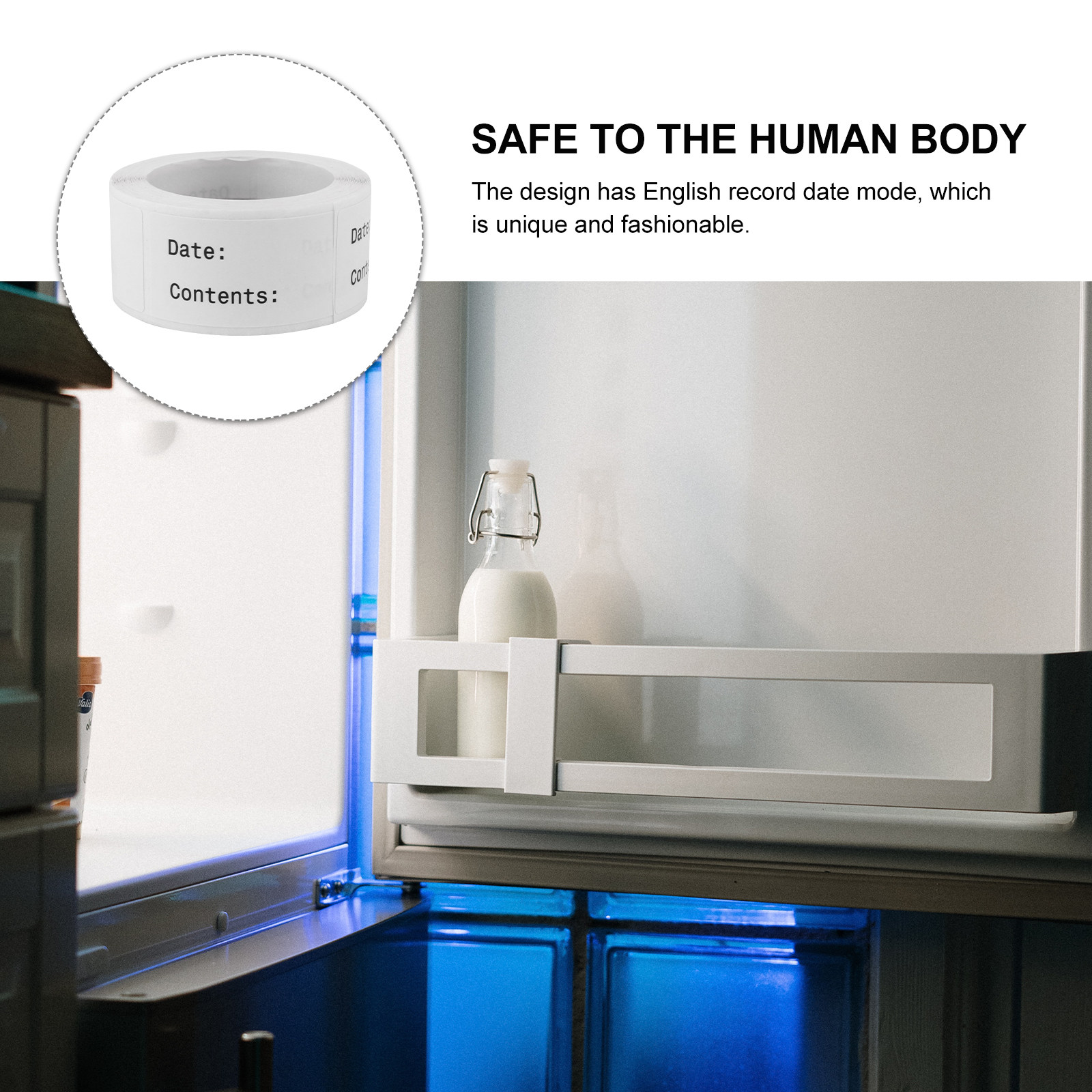 2Pcs Writable Food Storage Lab - Food Storage Jar Labels 评论和价格