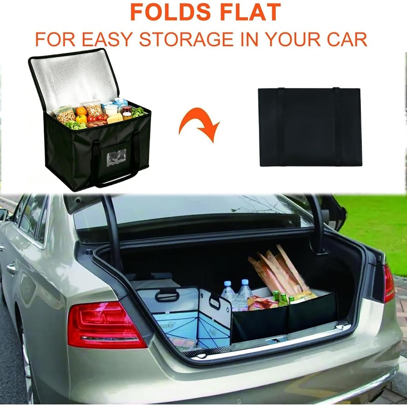 1pc Large Insulated Picnic Coo - Food Storage Zipper Bags 评论和价格