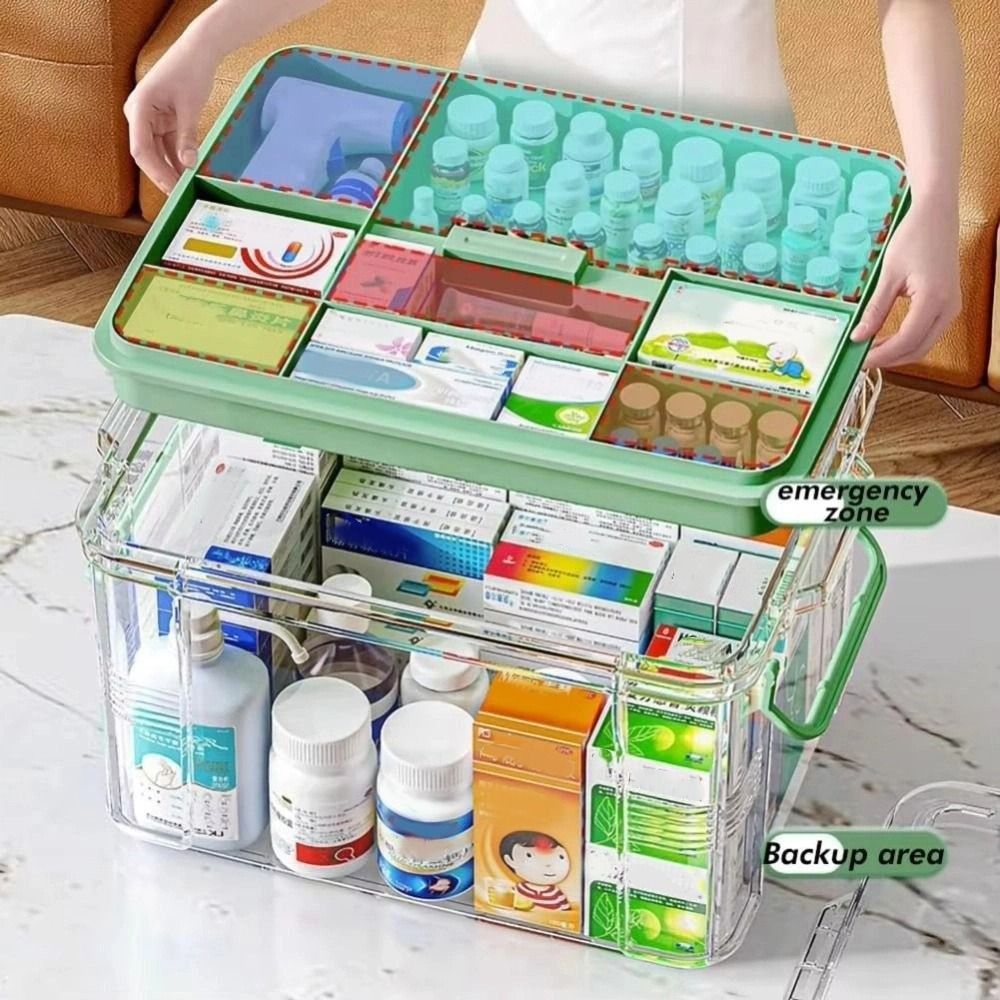 Durable Double Layers Pill Sto - Food Storage Emergency 评论和价格