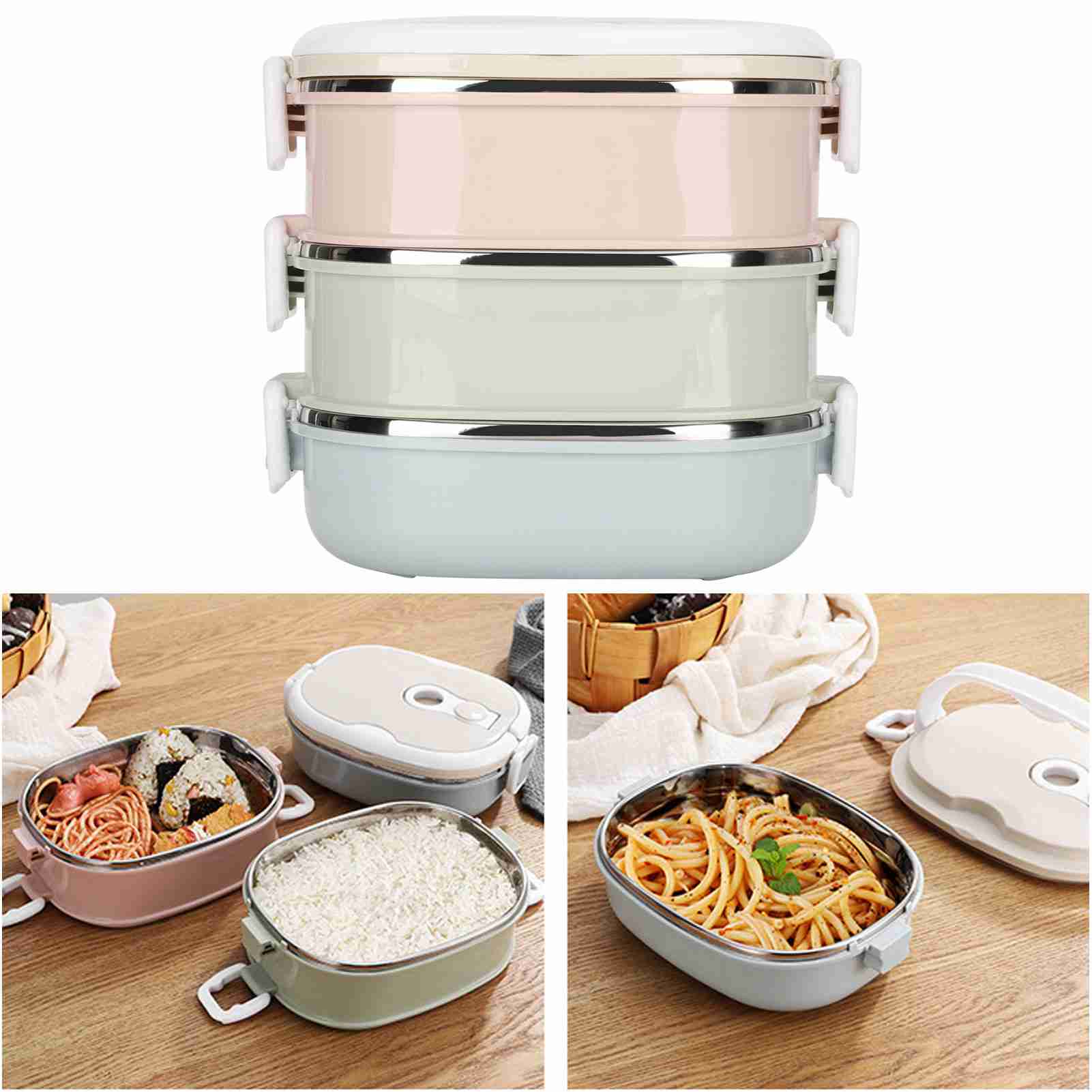 Multi Layer Lunch Box Large Ca - Food Storage Box Large 评论和价格