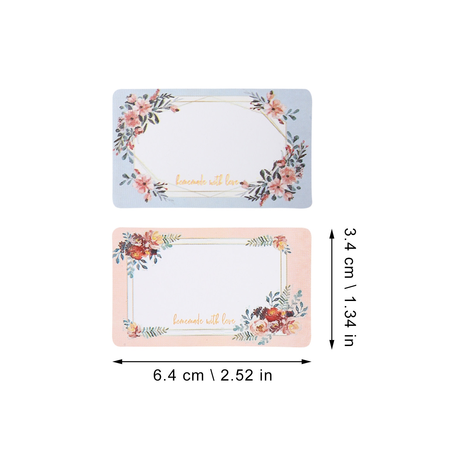 3 Rolls Blank Name Labels Flor - Food Storage Name 评论和价格