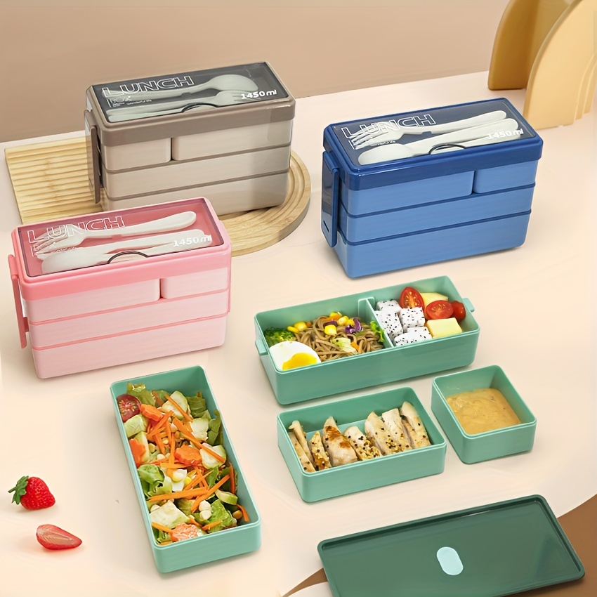 1450ML Bento Lunch Box Large C - Food Storage Box Large 评论和价格