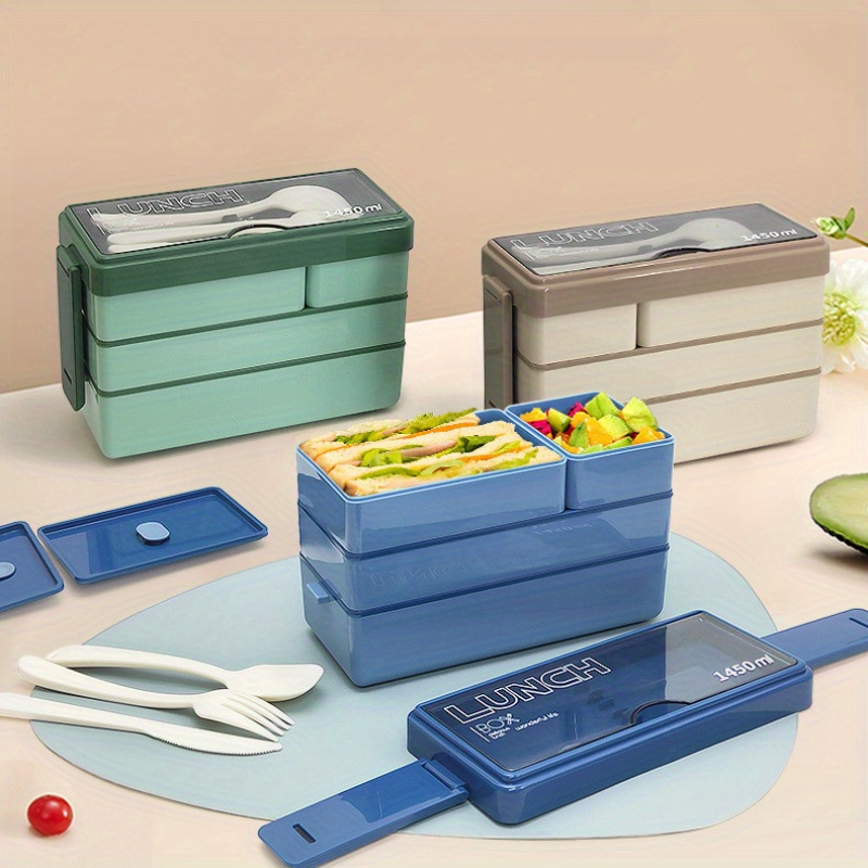 1450ML Bento Lunch Box Large C - Food Storage Box Large 评论和价格