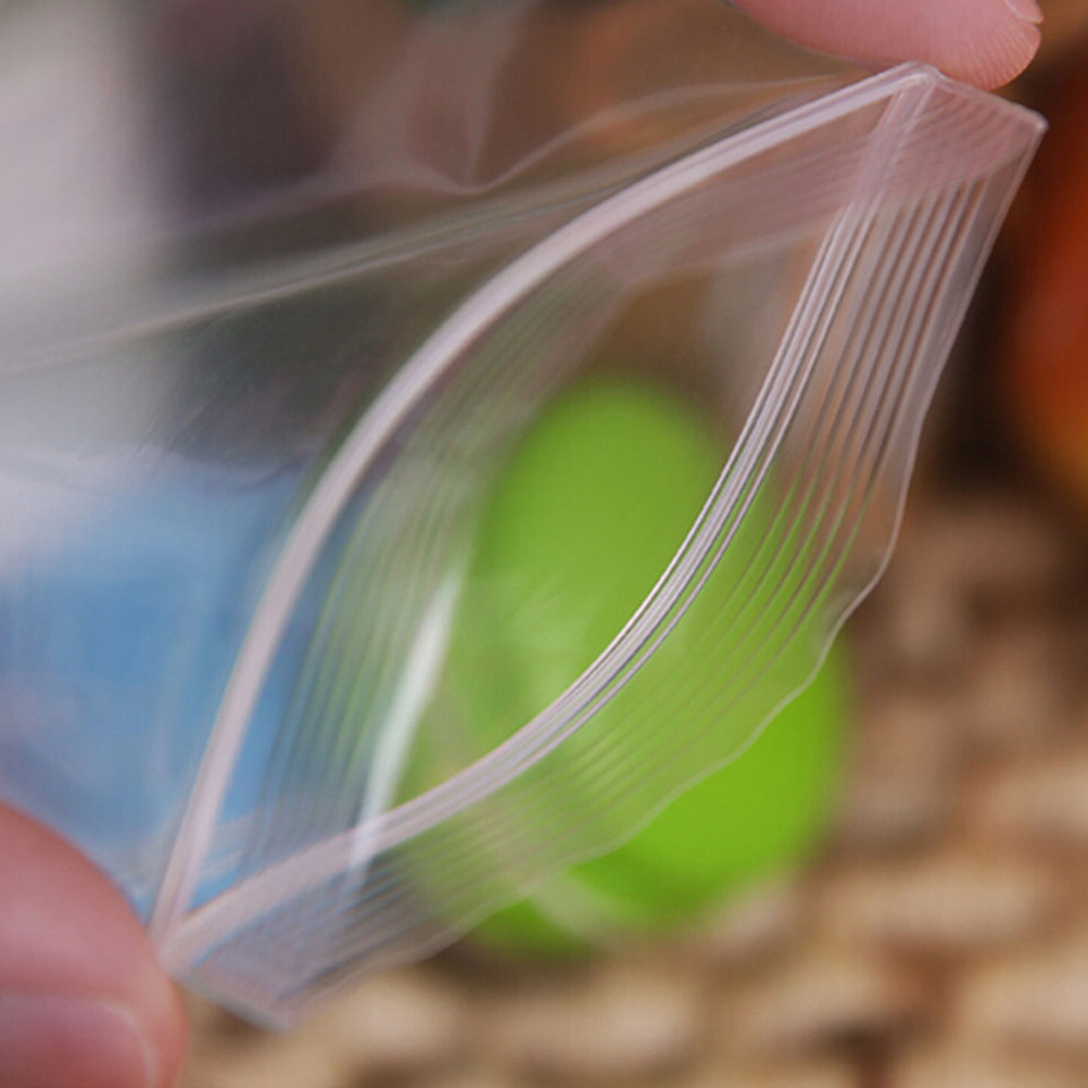 100pcs 6X8Cm Thick Clear Reclo - Food Storage Zipper Bags 评论和价格