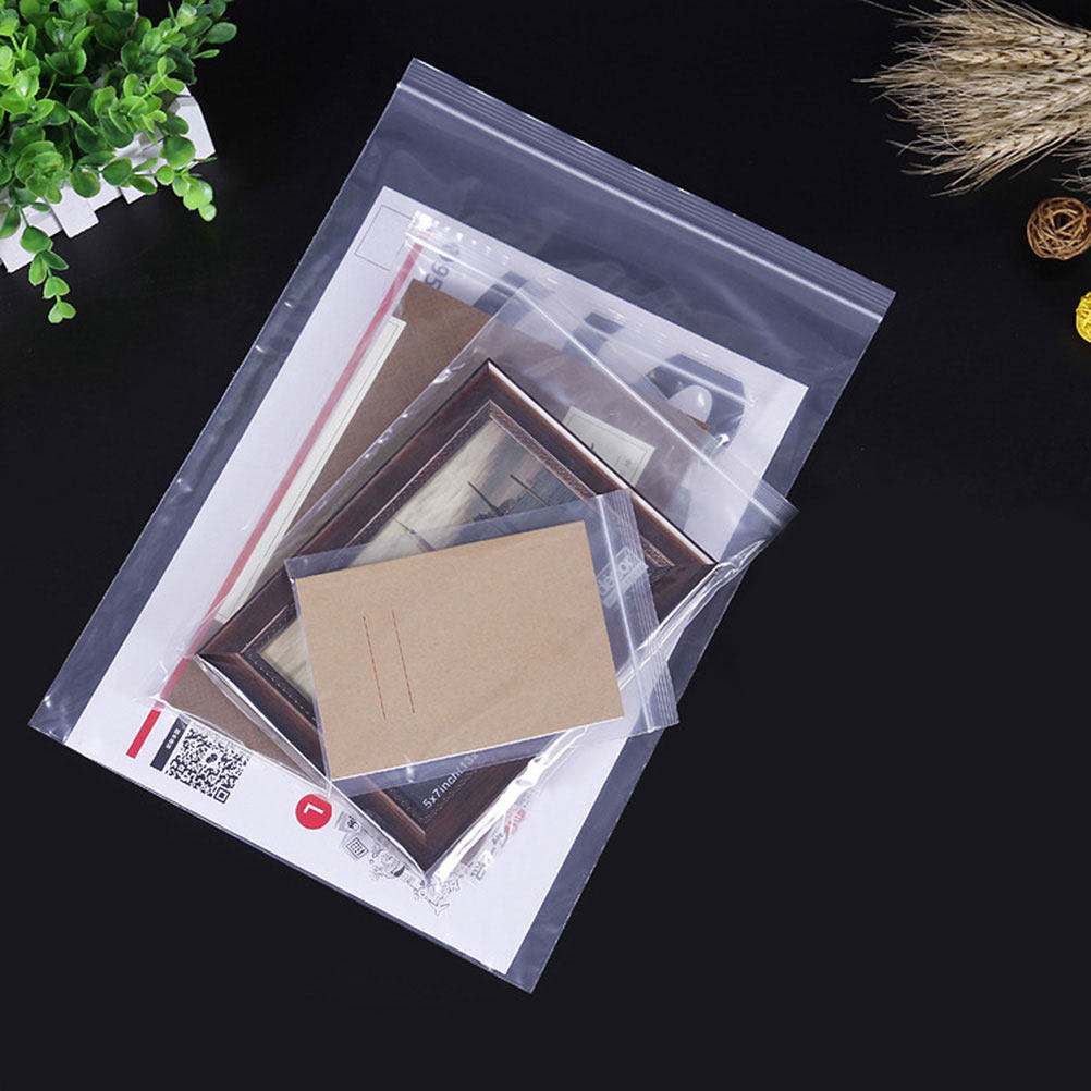 100pcs 6X8Cm Thick Clear Reclo - Food Storage Zipper Bags 评论和价格