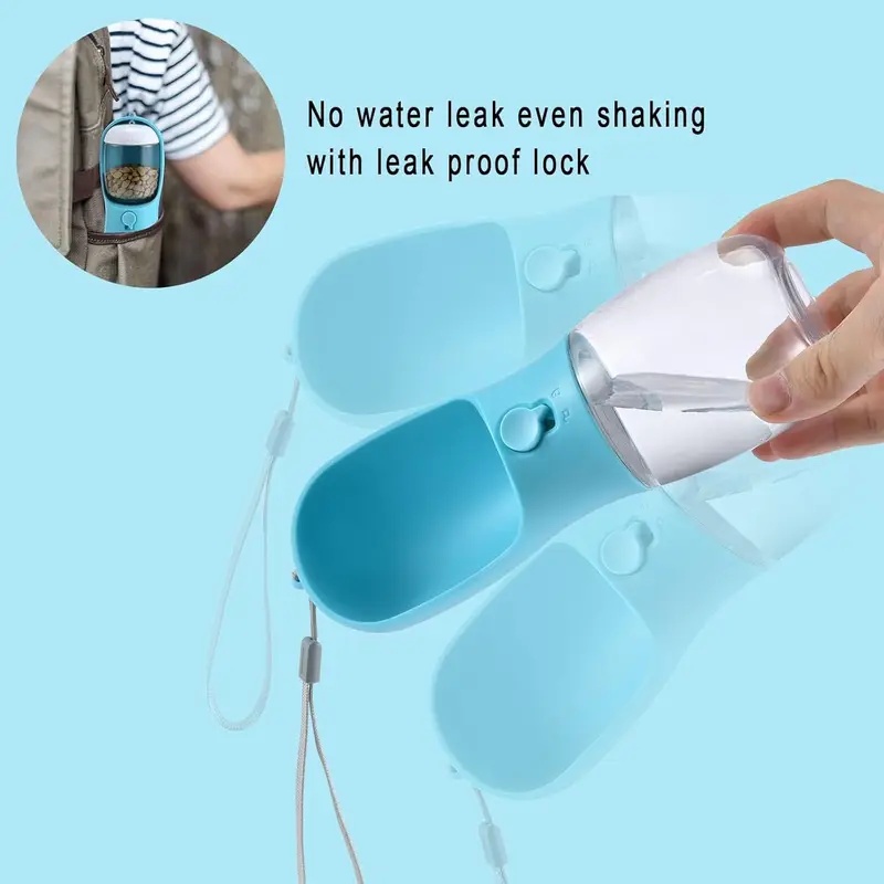 Dog Water Bottle with Food Con - Food Storage Necessities 评论和价格