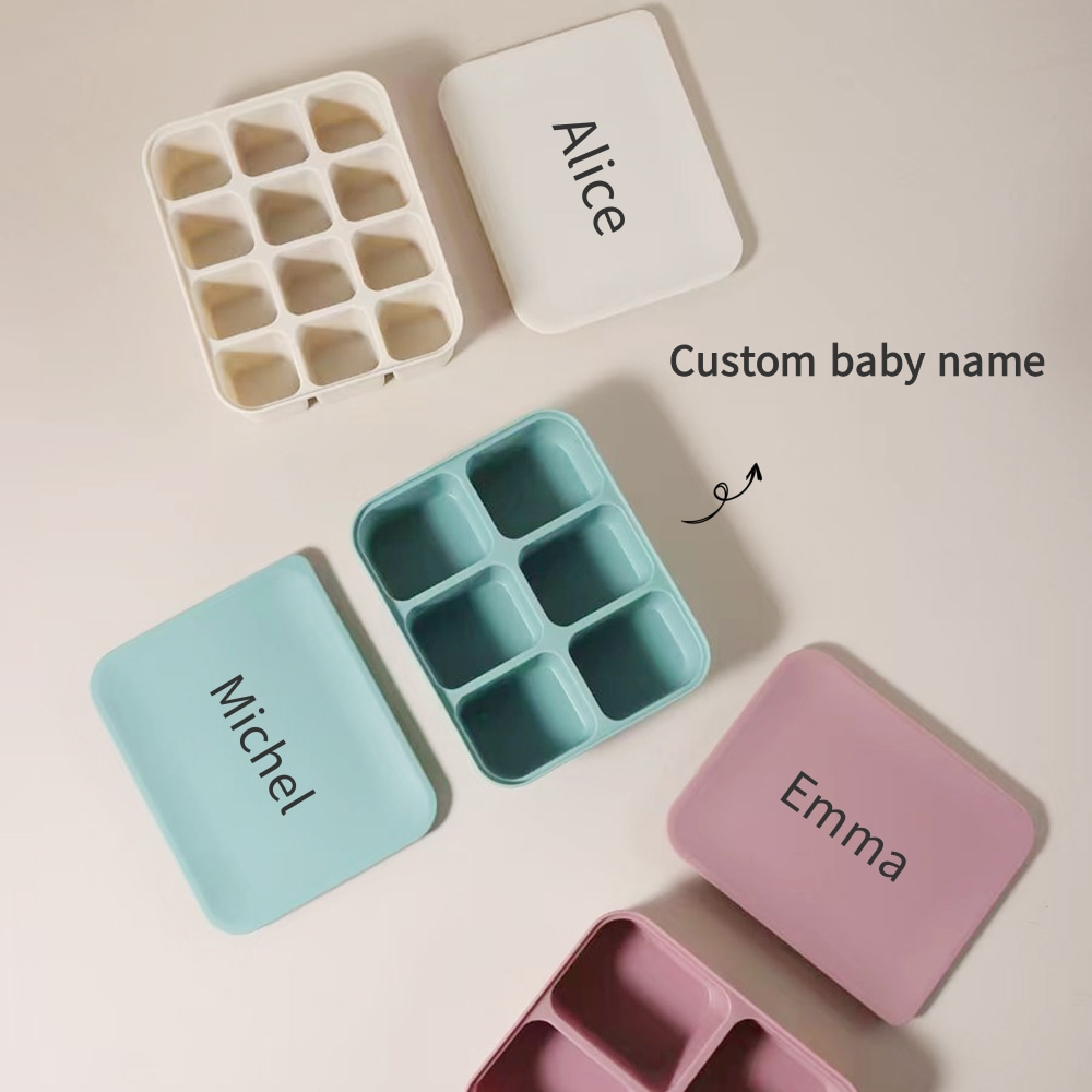 Personalized Baby Food Freezer - Food Storage Name 评论和价格