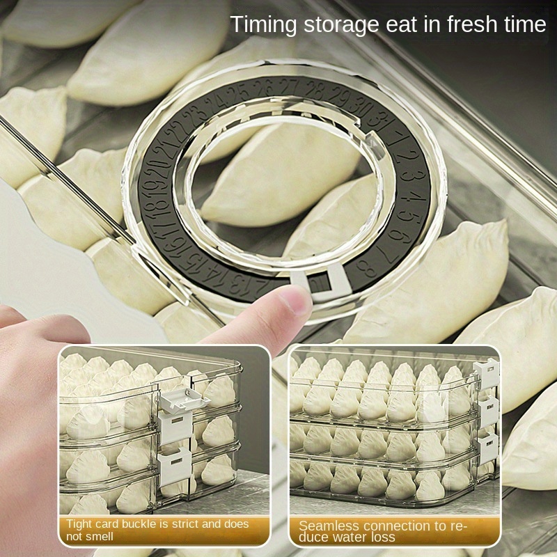 Dumpling Storage Box, Large-ca - Food Storage Box Large 评论和价格