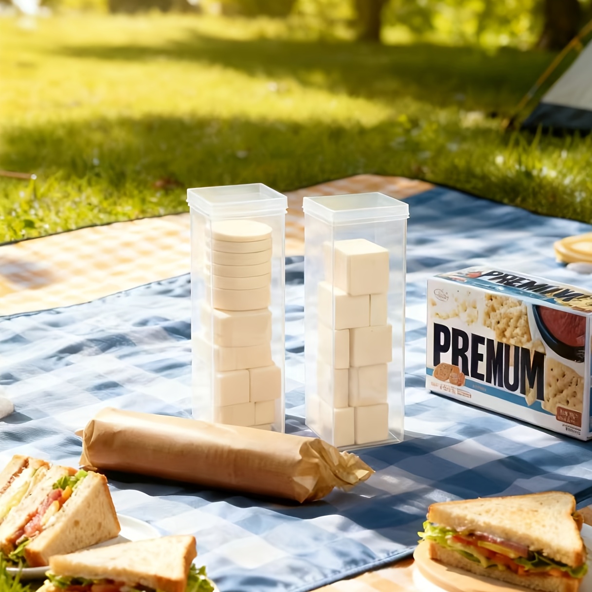 Clear Rectangular Sealed Food  - Food Storage With Dividers 评论和价格