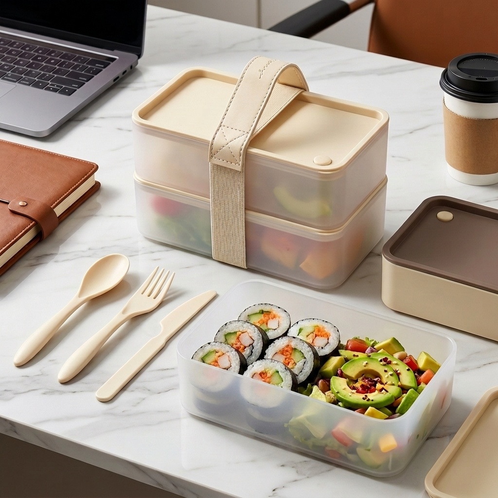 Portable Plastic Food Containe - Food Storage Box Large 评论和价格