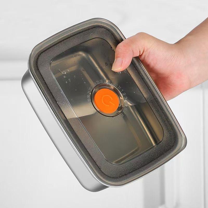 Stainless Steel Lunch Box Food - Food Storage Box Large 评论和价格