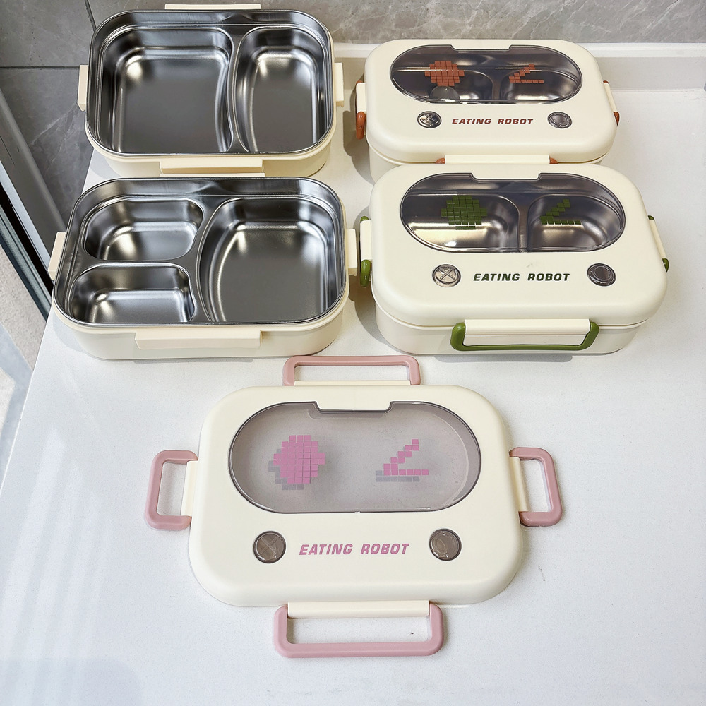 Thermal Bento Box Stainless St - Food Storage Box Large 评论和价格