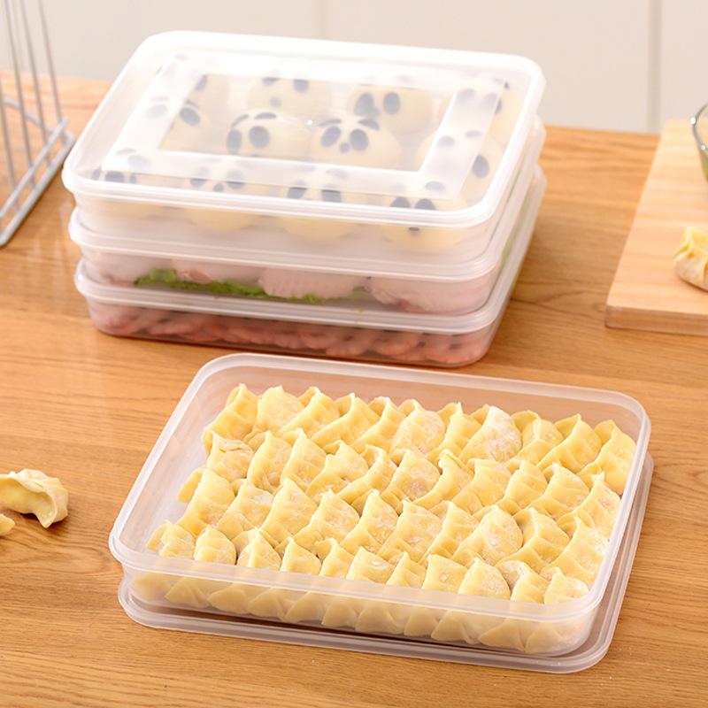 New·Kitchen Storage Box Refrig - Food Storage With Dividers 评论和价格
