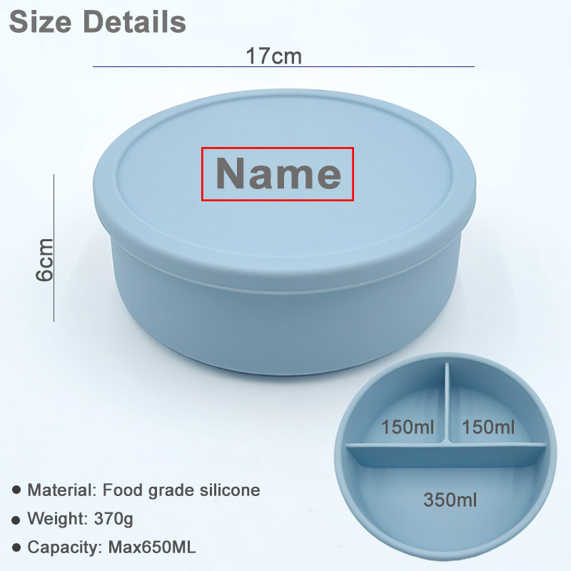 Personalized Name 3 Compartmen - Food Storage Name 评论和价格