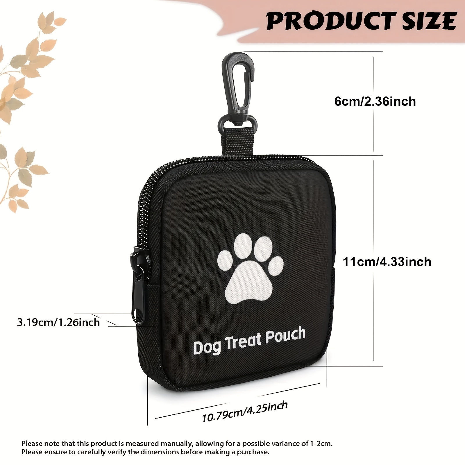 Dog Training Treat Pouch,Trave - Food Storage Zipper Bags 评论和价格