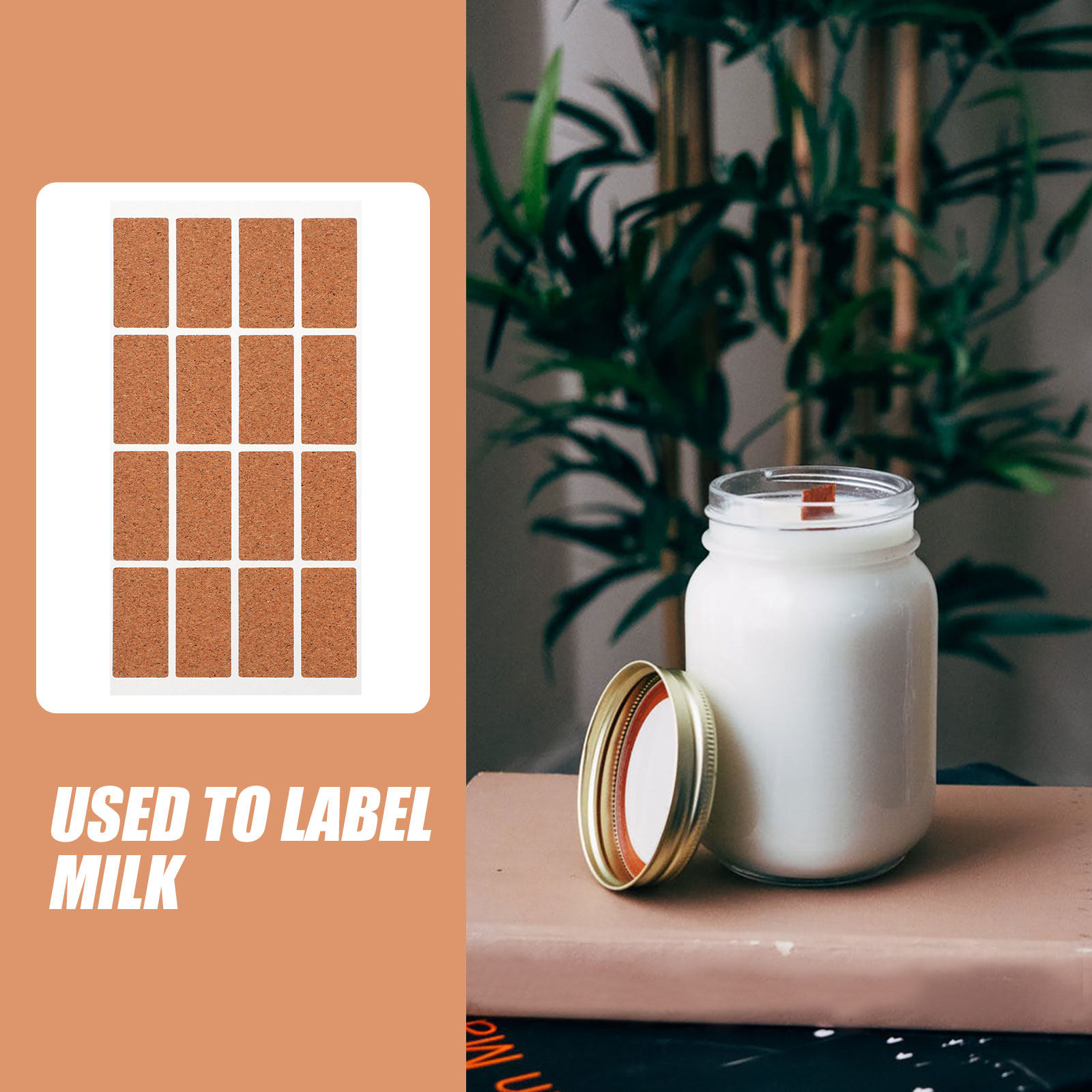 48Pcs Waterproof Food Labels F - Food Storage Jar Labels 评论和价格
