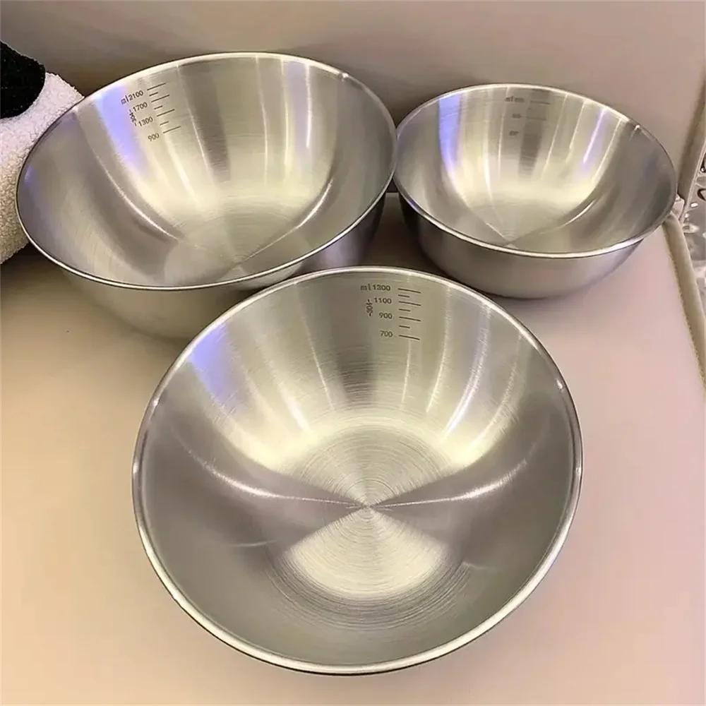 1-3 Stainless Steel Bowl Set w - Food Storage Stainless Steel 评论和价格