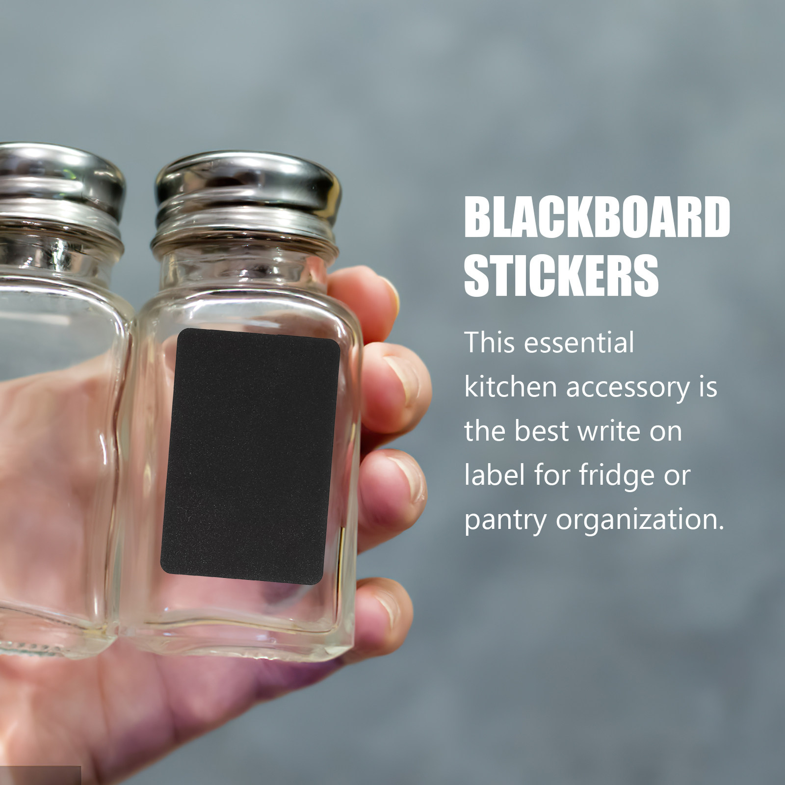 1Sheet Rectangle Blackboard St - Food Storage Jar Labels 评论和价格