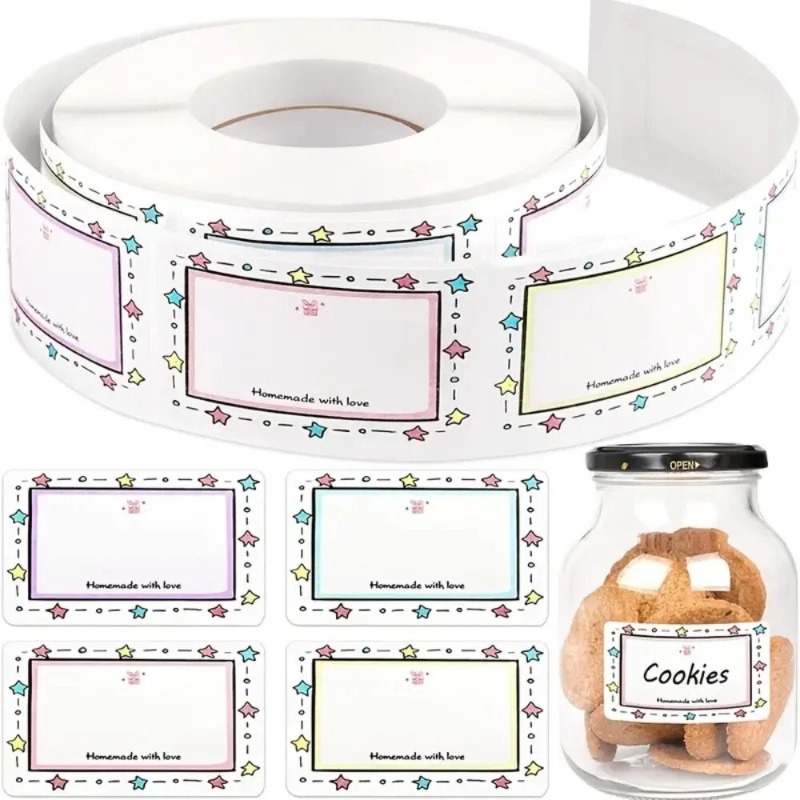 250Pcs/Roll Blank Kitchen Name - Food Storage Name 评论和价格