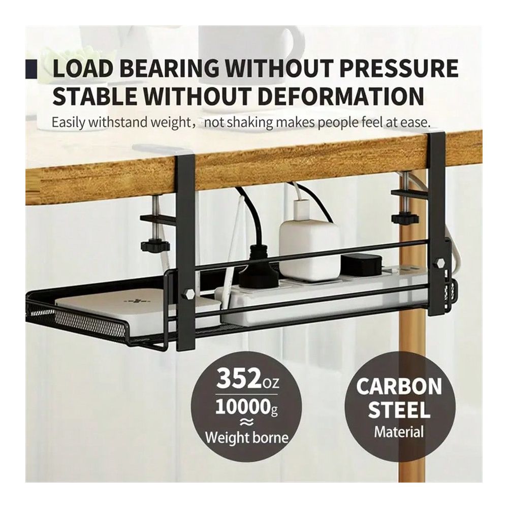 Under Desk Storage Shelf/Baske - Food Storage Stainless Steel 评论和价格