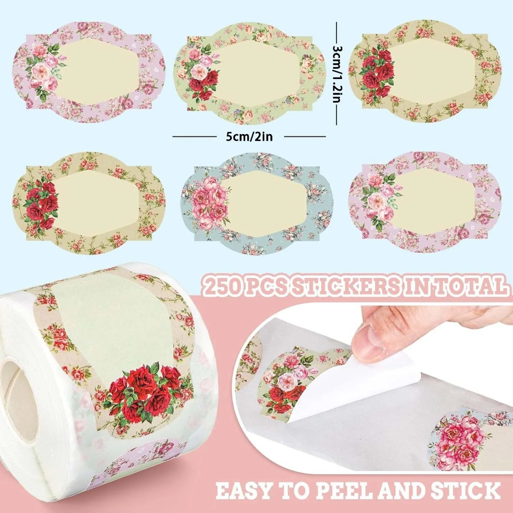250pcs Flowers Name Labels Kit - Food Storage Name 评论和价格