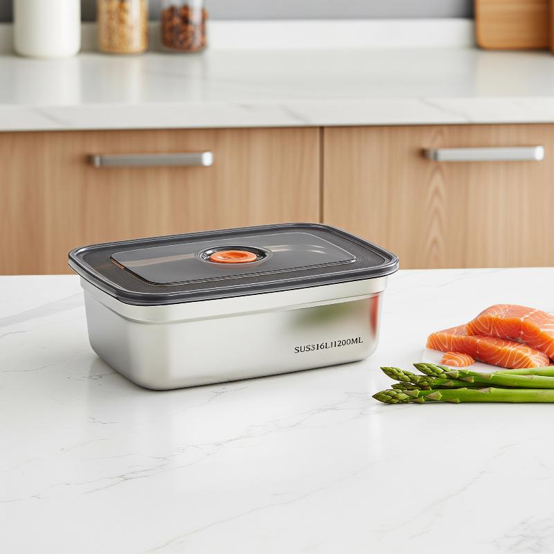 Stainless Steel Sealed Lunch B - Food Storage Box Large 评论和价格
