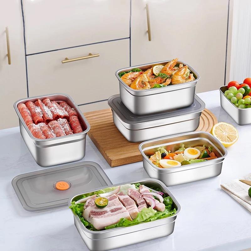 Stainless Steel Sealed Lunch B - Food Storage Box Large 评论和价格