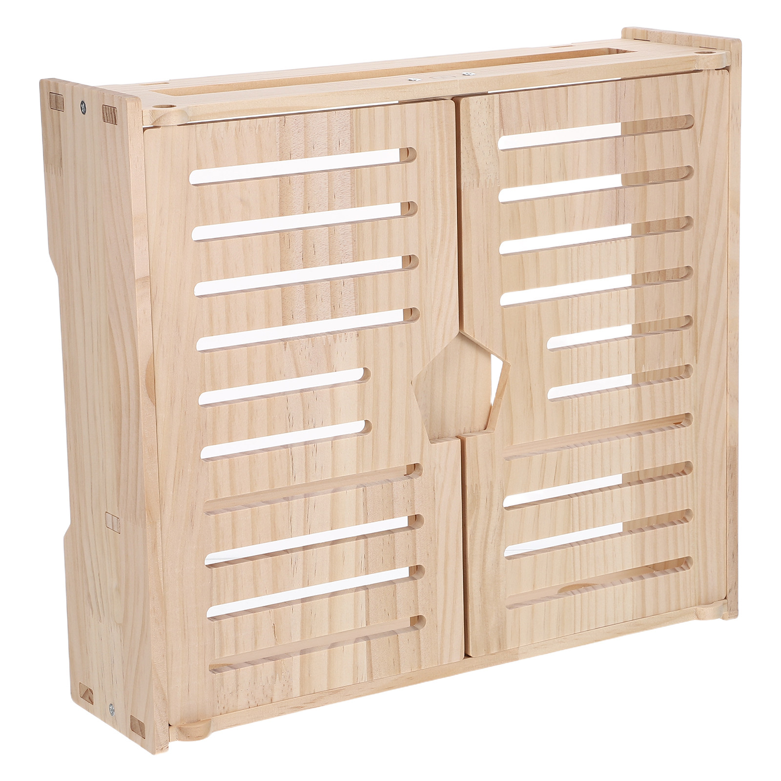 Natural Wood Router Storage Ca - Food Storage In Cabinets 评论和价格