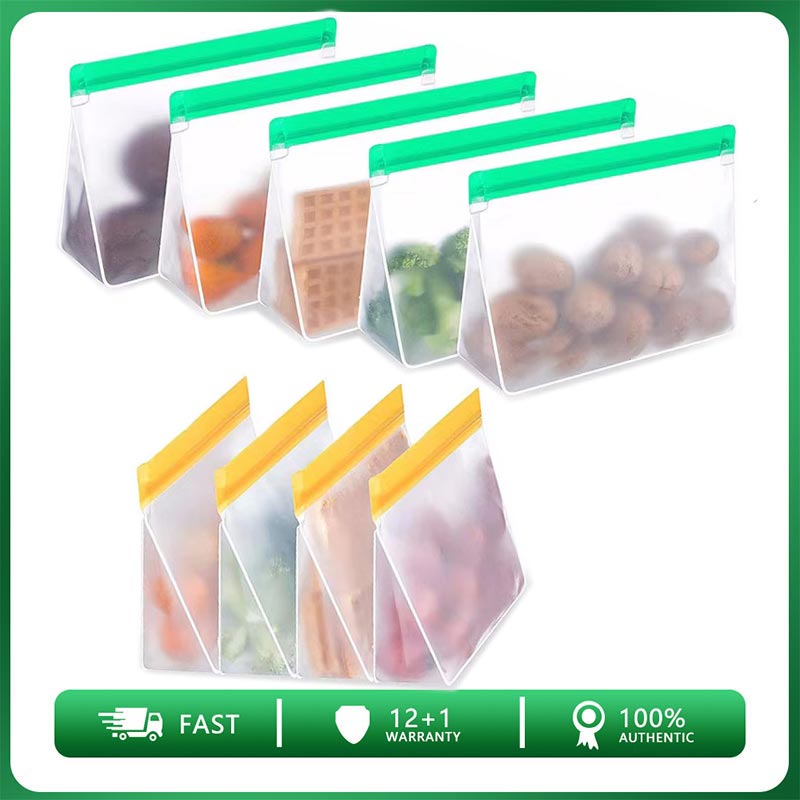 Reusable Food Storage Bag Upgr - Food Storage Zipper Bags 评论和价格