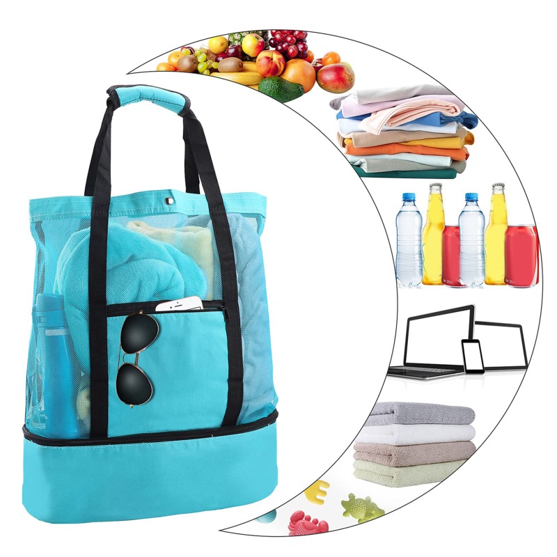 Waterproof Large Mesh Beach Co - Food Storage In Cooler 评论和价格